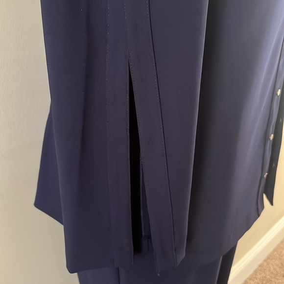 KAY UNGER Jenna Stretch Crepe Jumpsuit w/ Grommet - Picture 9 of 12